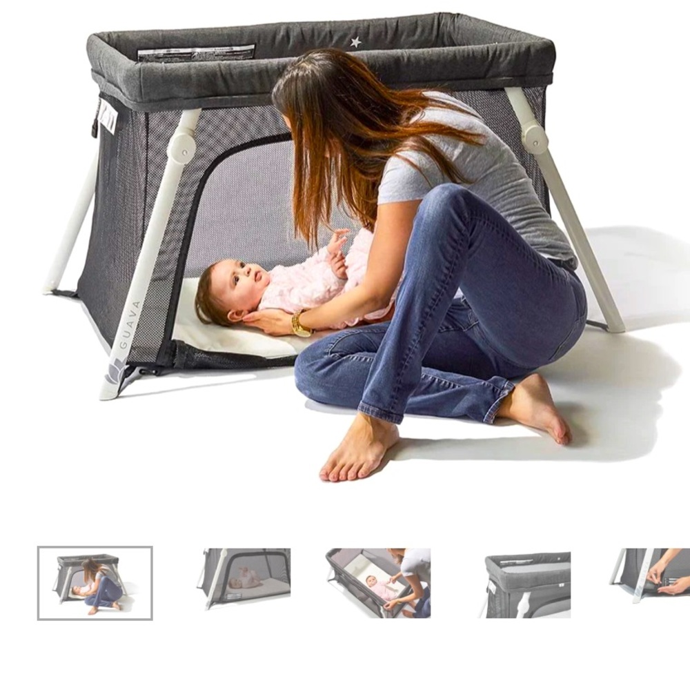 Guava Lotus Travel Crib